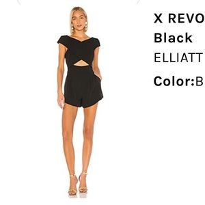 Elliatt Sorrento Playsuot - black romper, size S